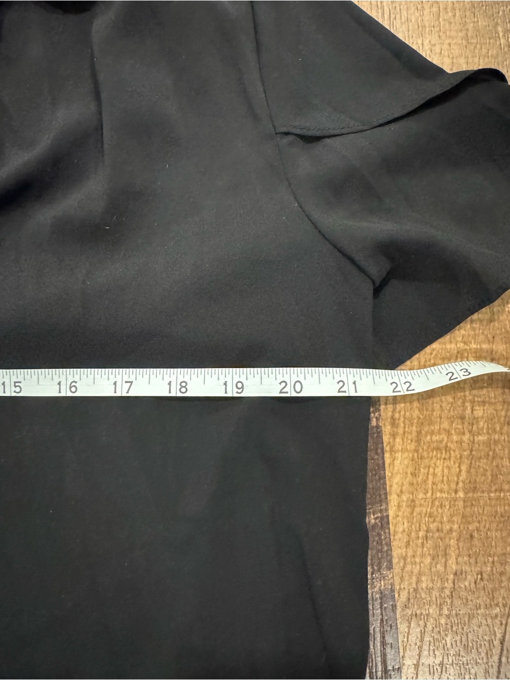 Calvin Klein black silk blouse - Picture 6 of 8